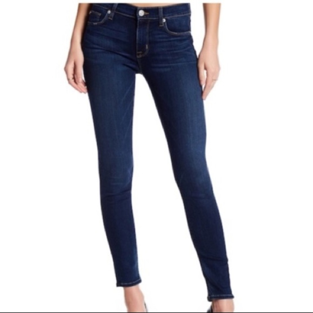Hudson Nico Super Skinny Mid Rise Jeans